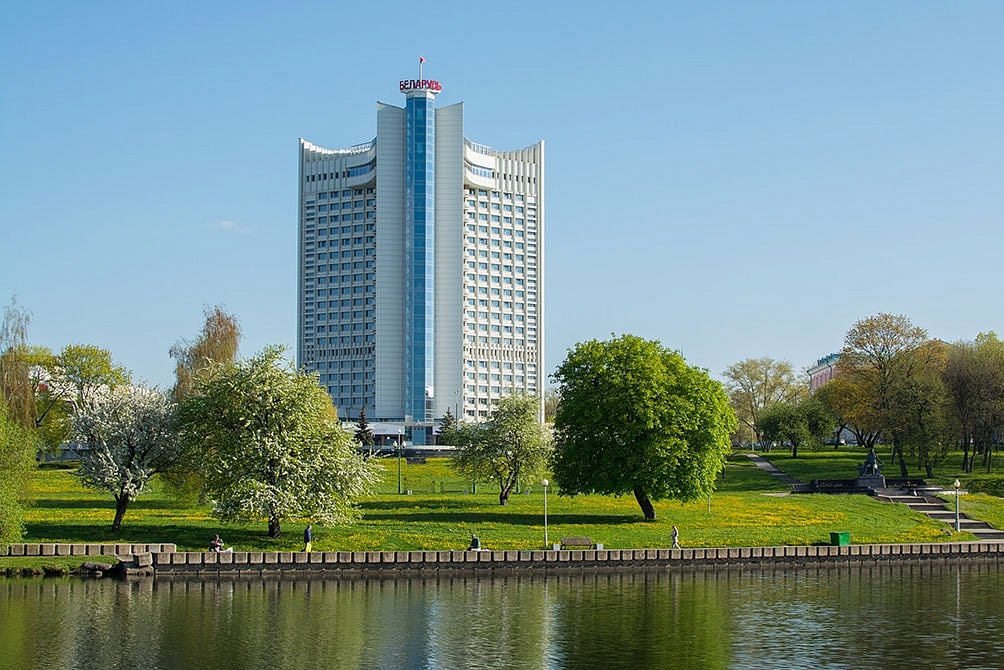 Назіральная пляцоўка гасцініцы "Беларусь"